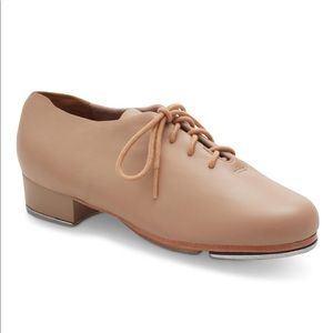Capezio Tic Tap Toe Oxford Caramel Tap Dance Shoes